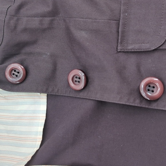 Tape Measure Anthropologie Retro Brown Blazer Jacket - Picture 11 of 12